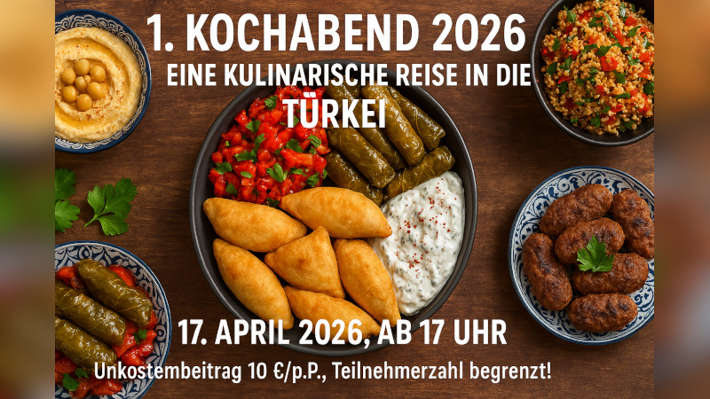 Einladung zum 1. Kochabend