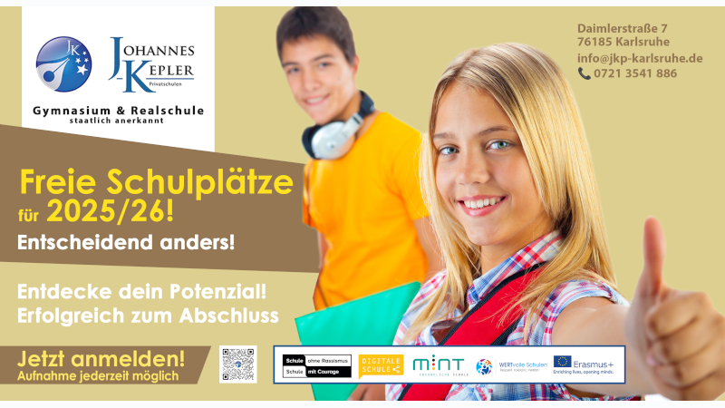 Noch wenige Plätze frei! Jetzt Beratungsgespräch vereinbaren