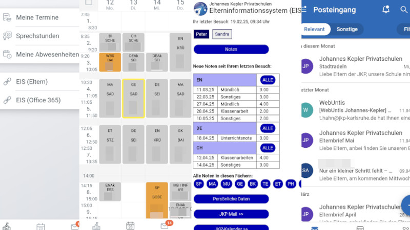 WebUntis & EIS 3 – Alle Infos auf einen Blick